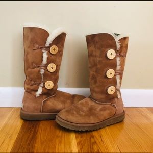 Triple Bailey Button Genuine UGG Australia Boots